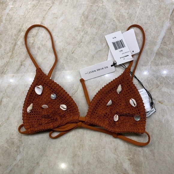 WeWoreWhat Cooper Shell Detail Bikini Top - Picture 10 of 12